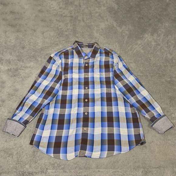 Tommy Bahama Silk Cotton Blend Button Shirt Size XL Mens - Picture 1 of 7